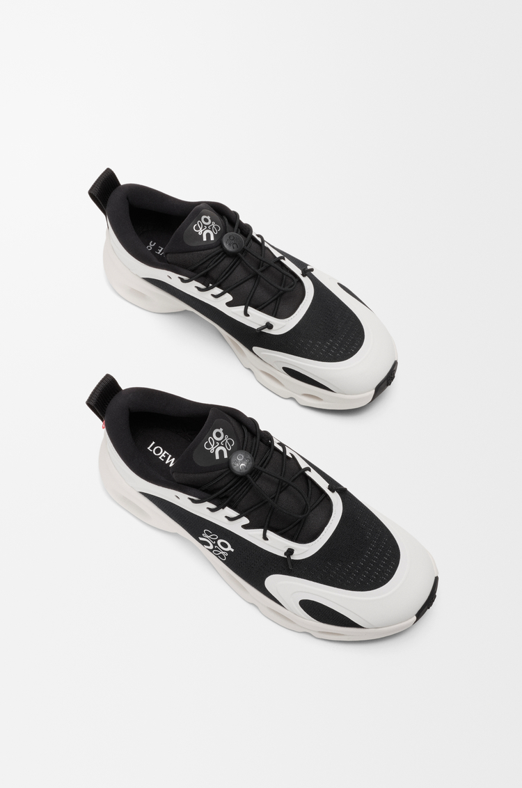 LOEWE Zapatilla Cloudsolo Negro/Cáscara De Huevo