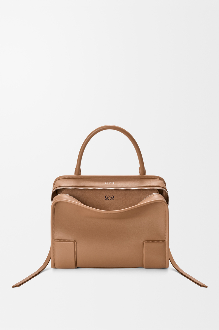 LOEWE Medium Amazona 180 bag in soft calfskin Mocha