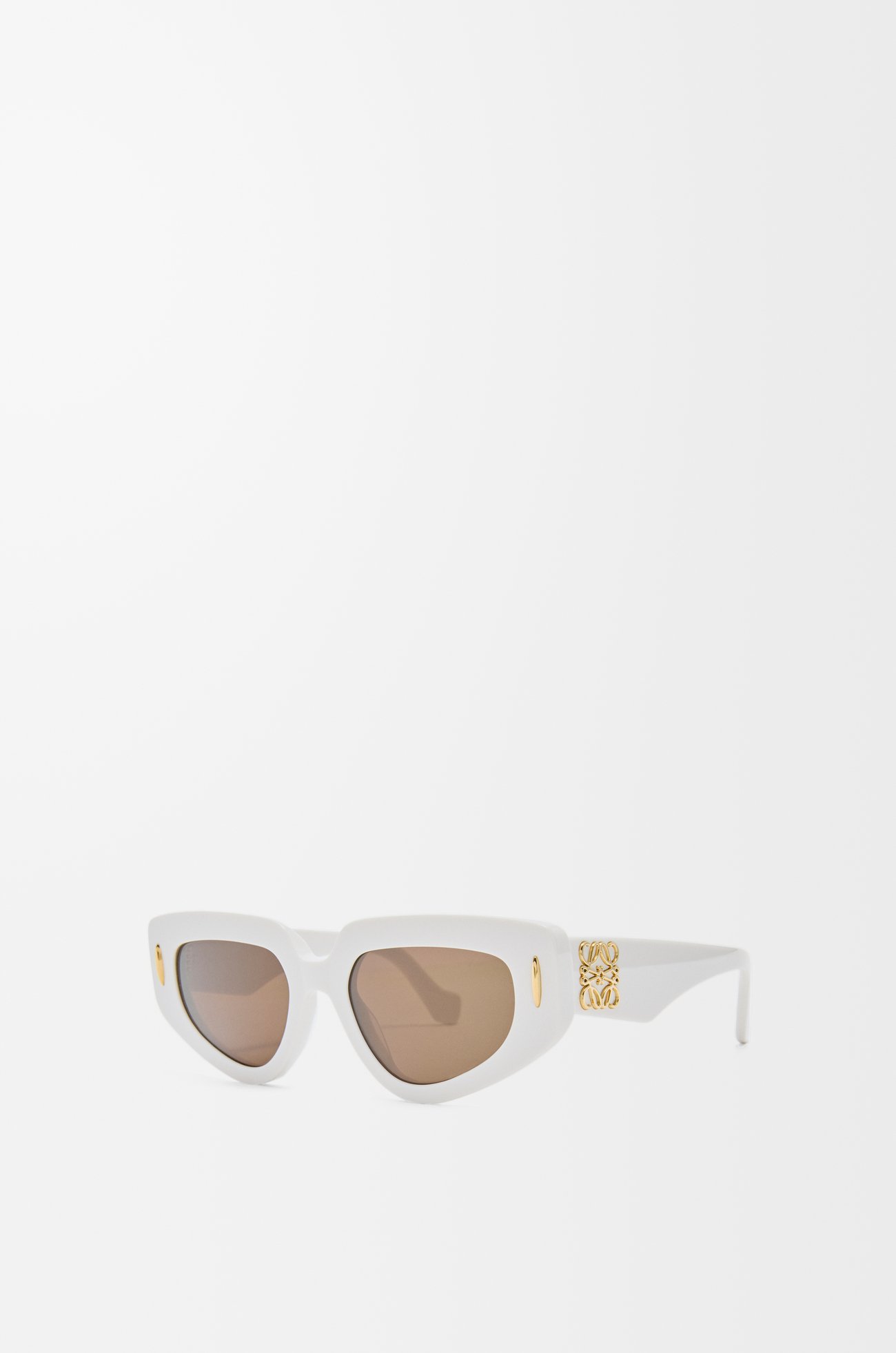 LOEWE Small Butterfly Screen sunglasses Solid White