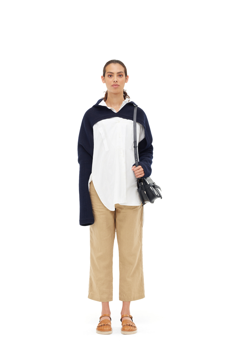 LOEWE POLONECK BOLERO Navy Blue