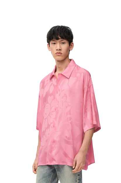 LOEWE Short sleeve shirt in viscose 糖果色 plp_rd