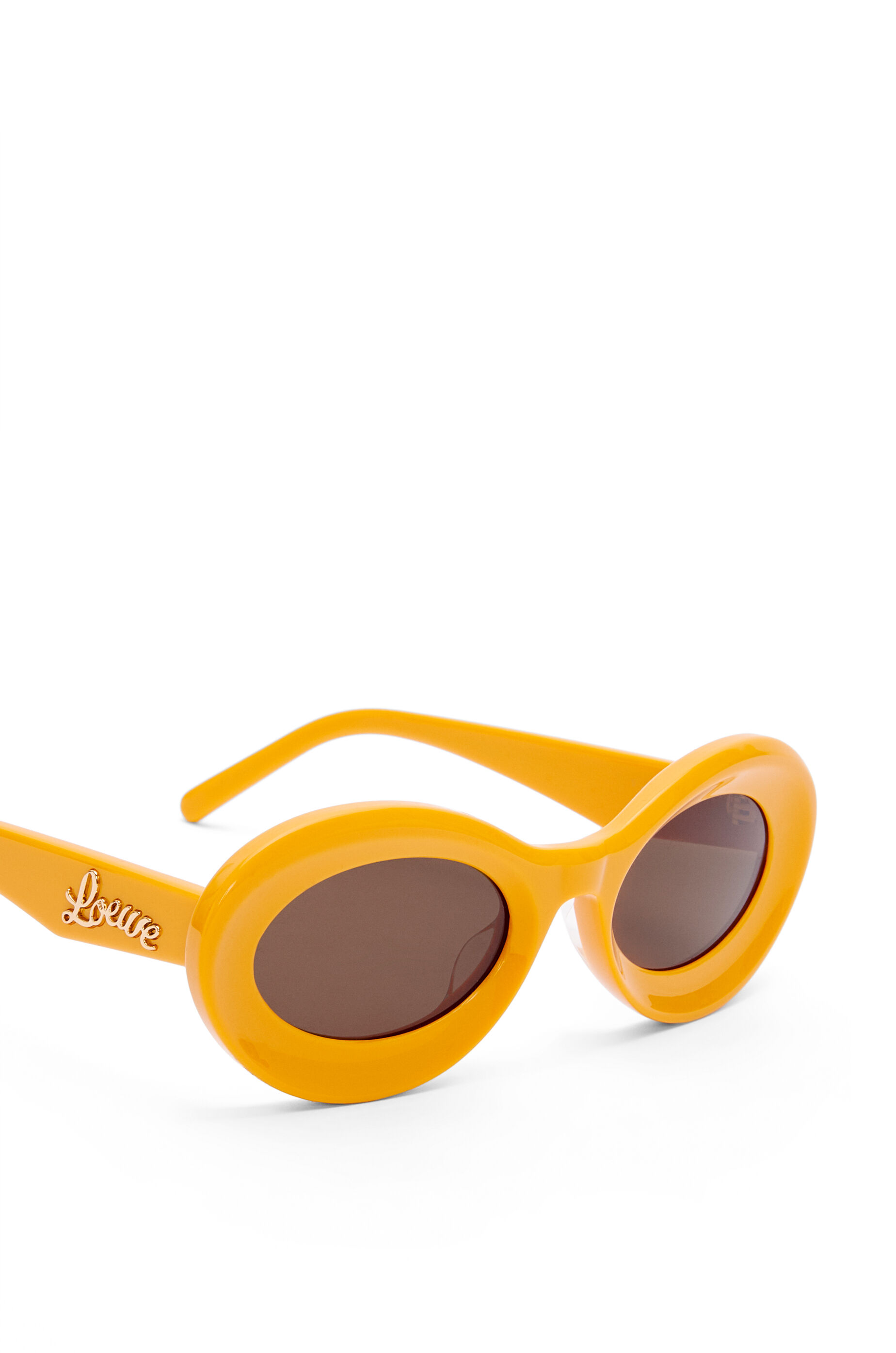Loop sunglasses in acetate Earth Yellow - LOEWE