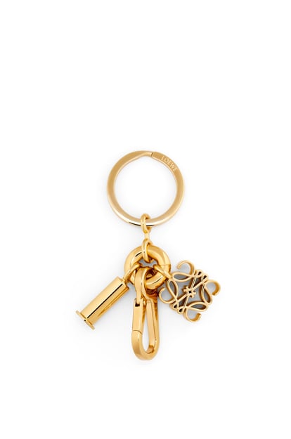 LOEWE Anagram Schlüsselanhänger aus Messing Gold plp_rd