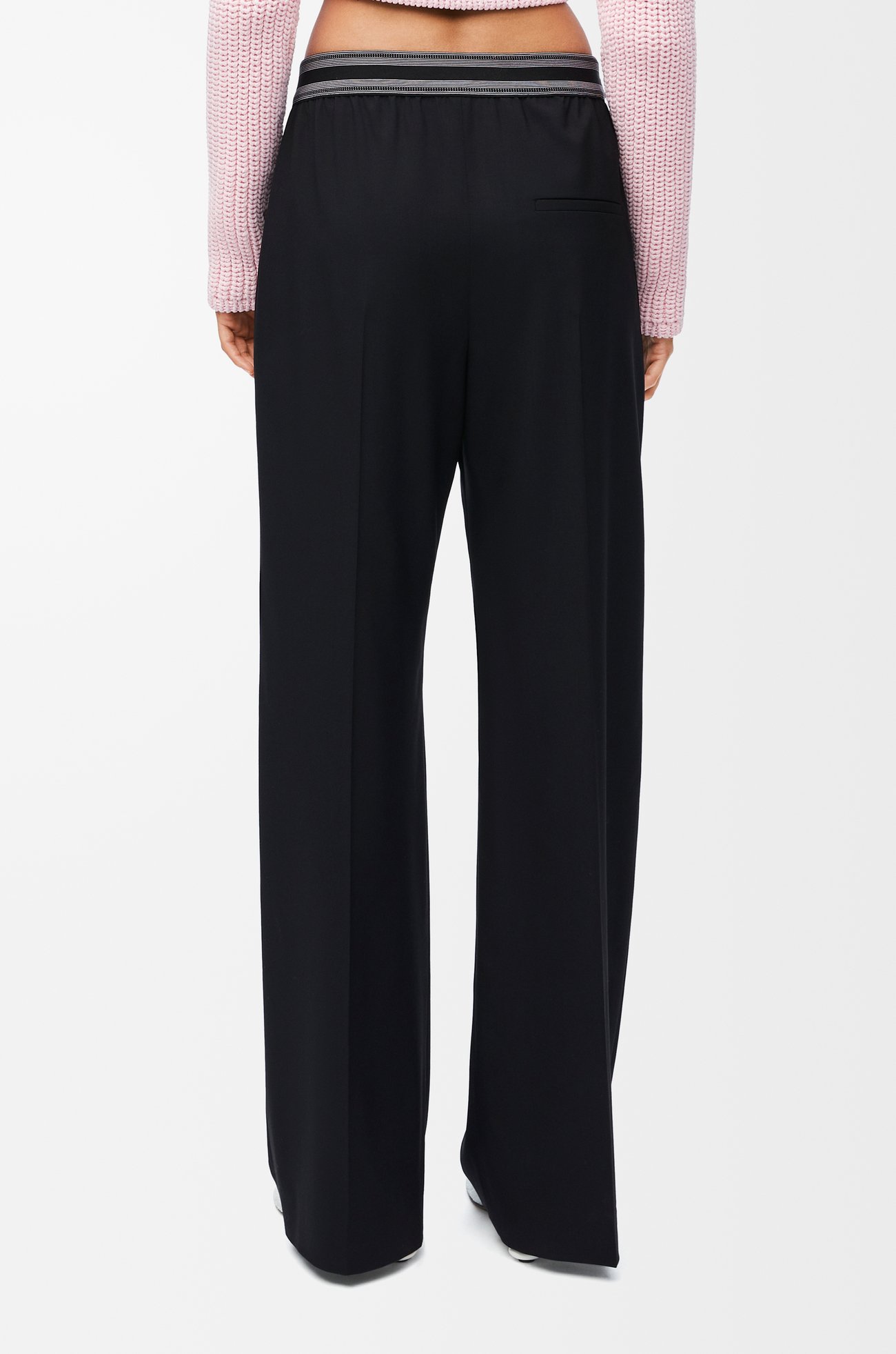 LOEWE Trousers in wool Black