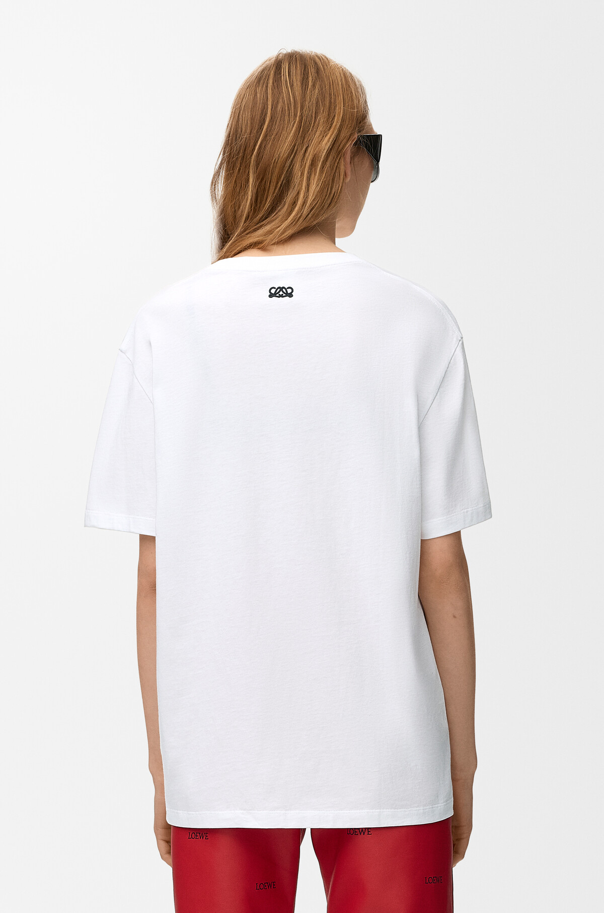 リラックスフィット Tシャツ（コットン） ホワイト - ロエベ 日本 公式 