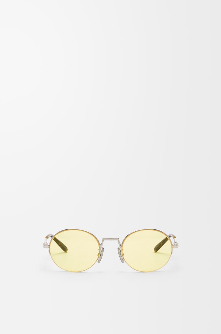 LOEWE Groove Oval sunglasses Yellow