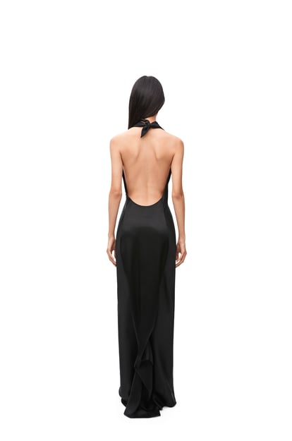 LOEWE スカーフ ドレス（シルク） ブラック plp_rd