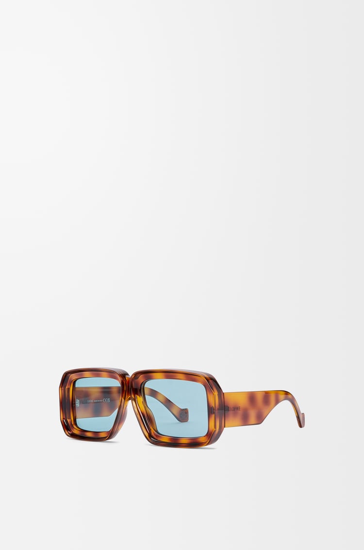 LOEWE Paula's Ibiza dive in mask sunglasses  Light Havana