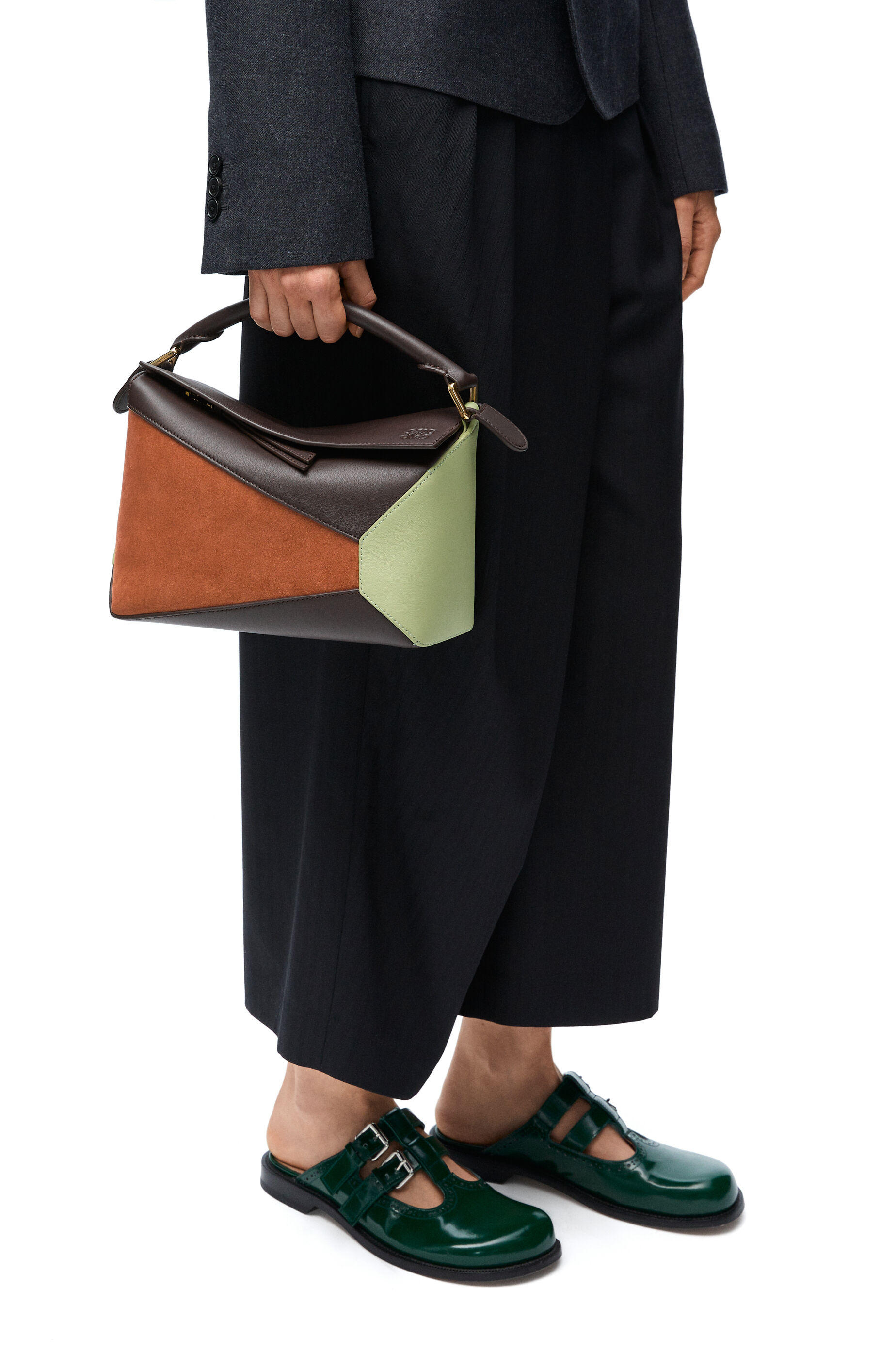 Loewe puzzle suede clearance