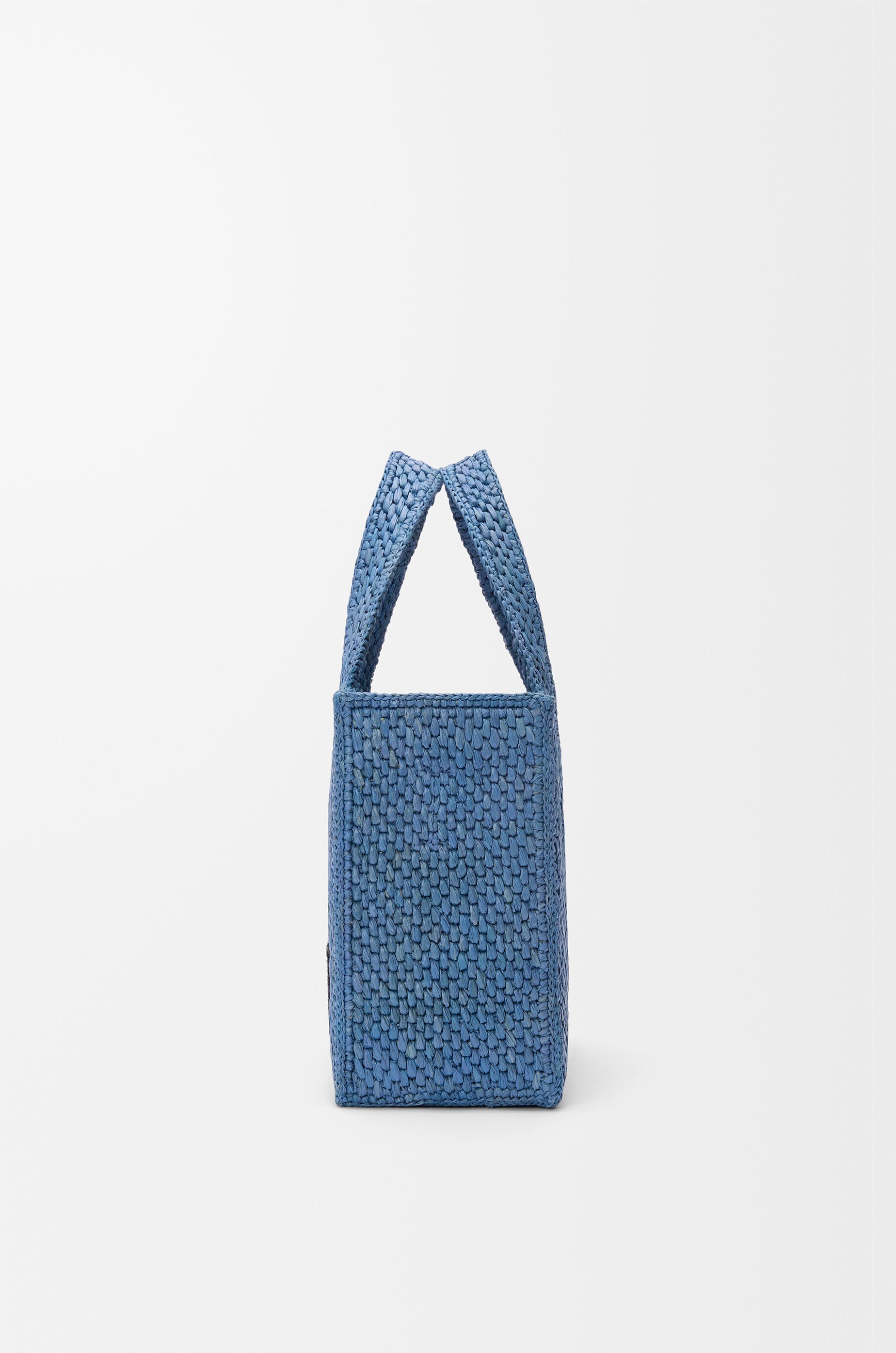ロエベフォント トート スモール（ラフィア） ブルー - LOEWE