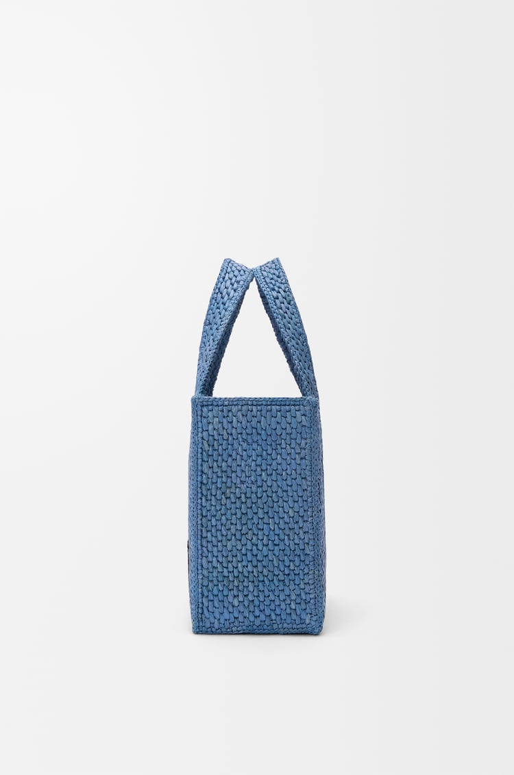LOEWE ロエベフォント トート スモール（ラフィア） ライトブルー