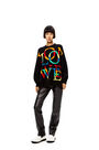 LOEWE Jersey LOEWE Love en lana Negro/Multicolor pdp_rd
