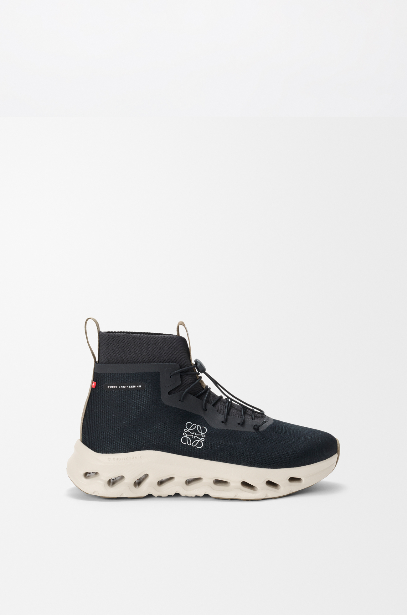 LOEWE Zapatilla Cloudtilt Hi Negro/Avena/Oliva