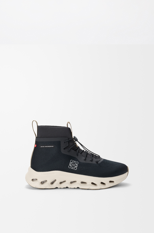 LOEWE Zapatilla Cloudtilt Hi Negro/Avena/Oliva
