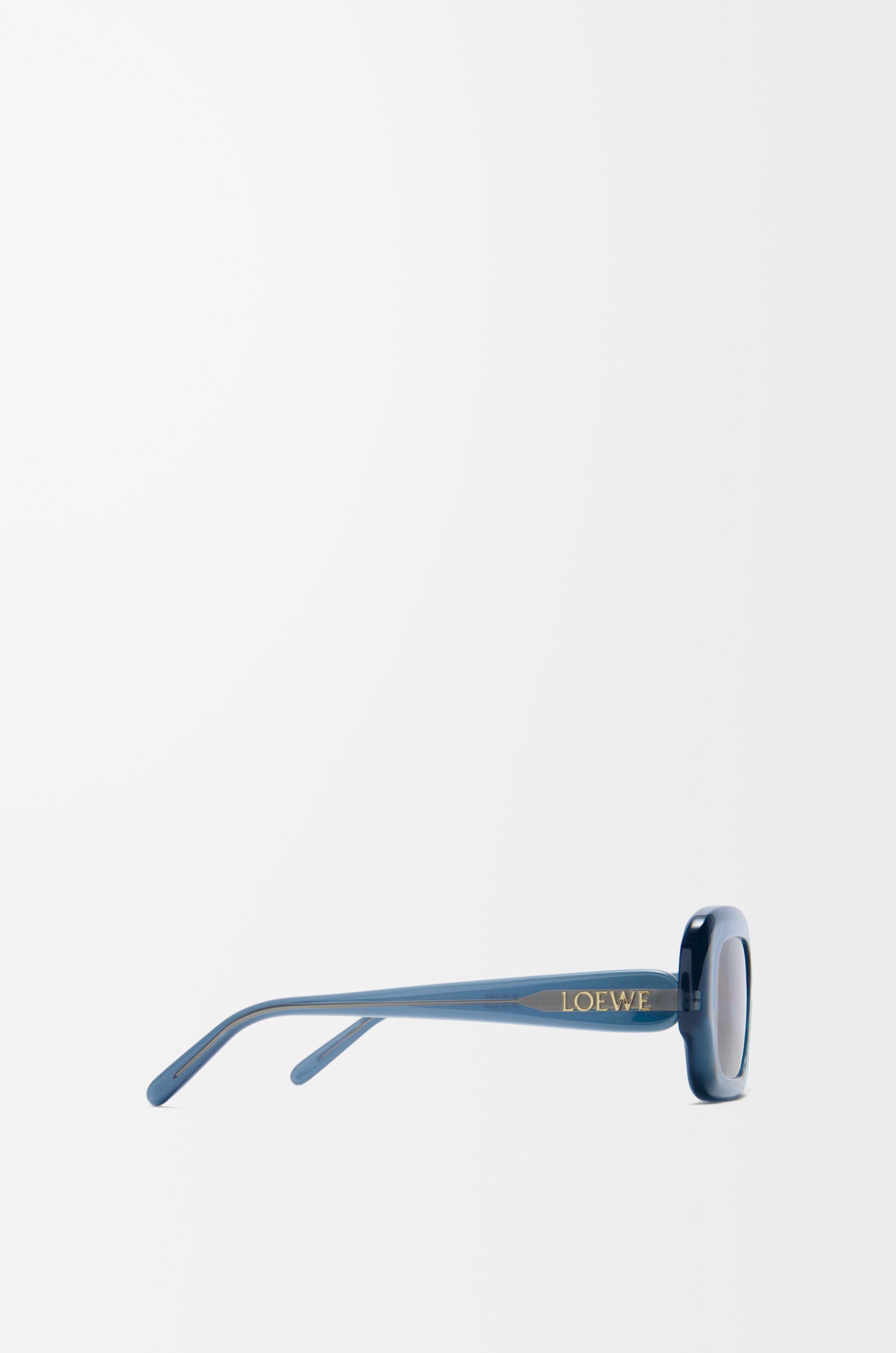 LOEWE サングラス ブルーグレーメタル