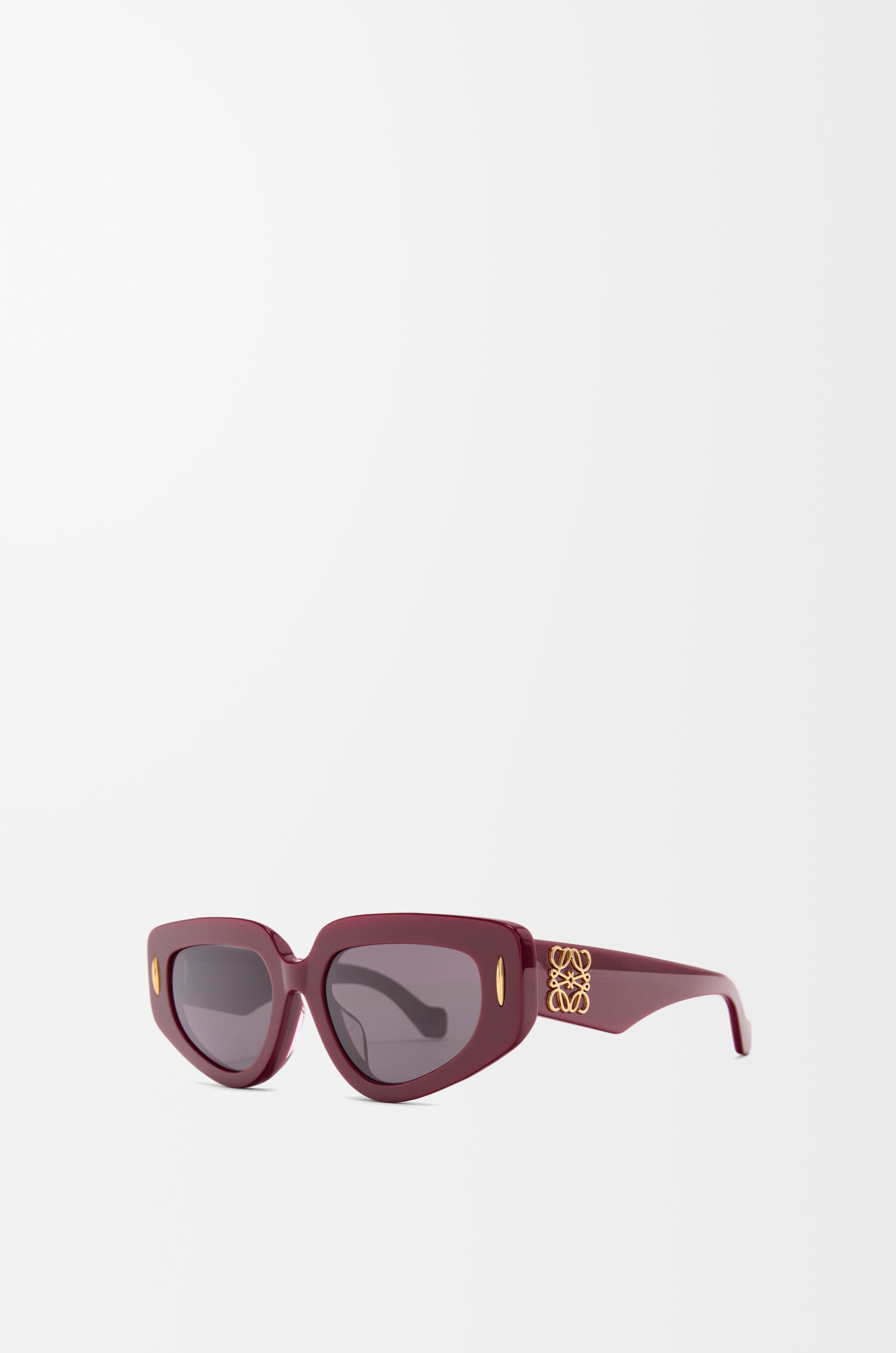 【関税込み】LOEWE ホワイト Small Butterfly Screen サングラス Small Butterfly Screen sunglasses White - LOEWE