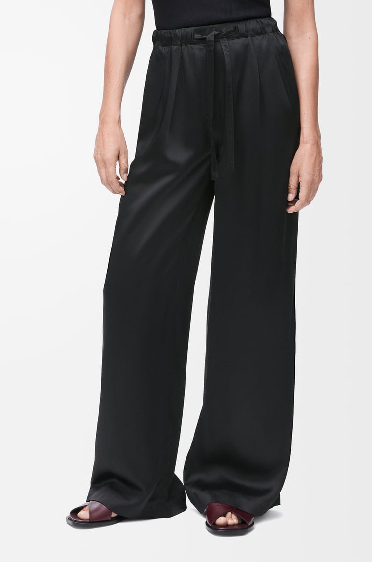 LOEWE Pyjama trousers in viscose Black