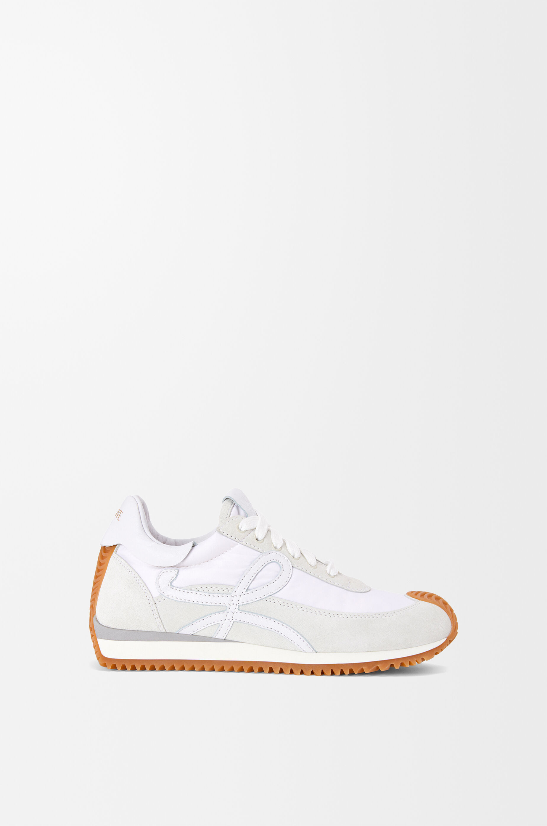 Flow Runner in nylon and suede