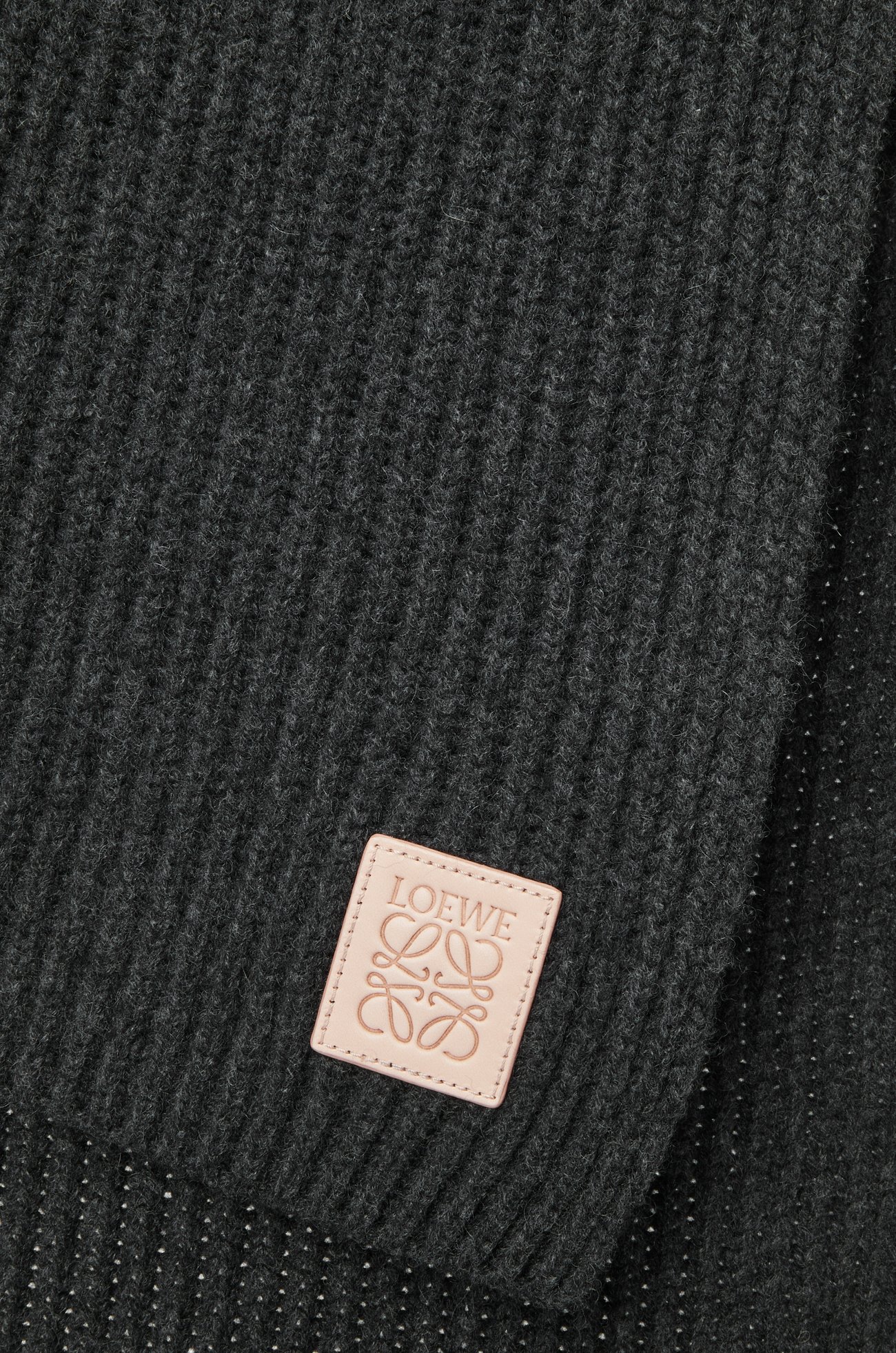 LOEWE Scarf in cashmere Black