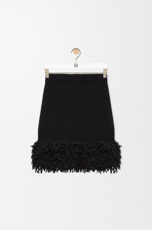 LOEWE Skirt in wool blend Black