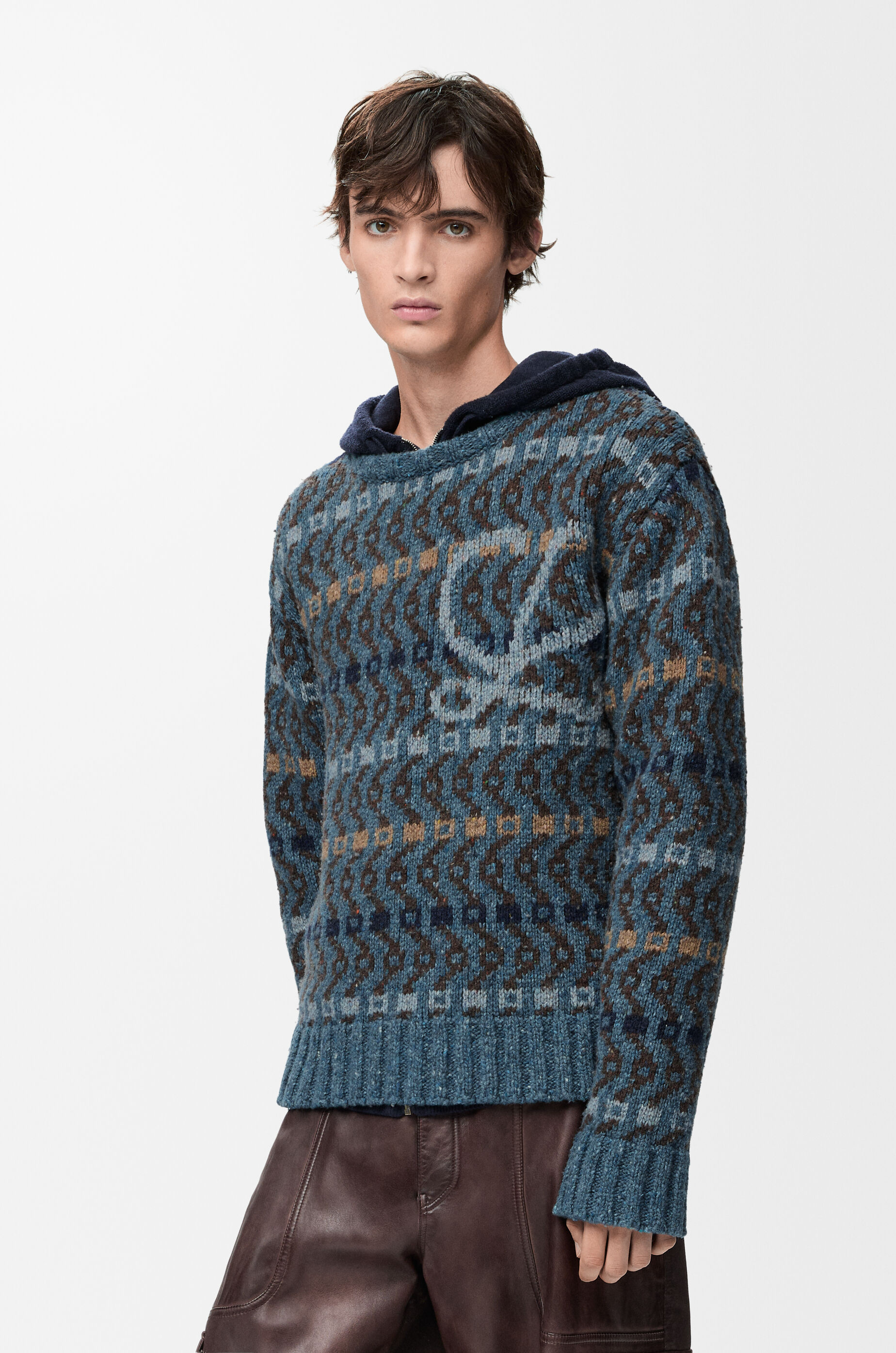 セーター（ウールブレンド） ブルー - LOEWE