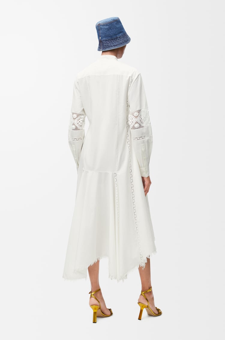 LOEWE Shirt dress in cotton White