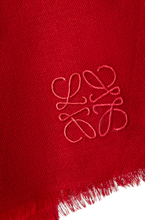 LOEWE Scarf in cashmere Red plp_rd