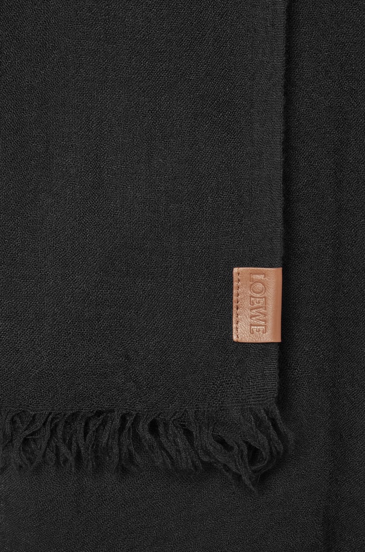 LOEWE スカーフ（カシミヤ） ブラック