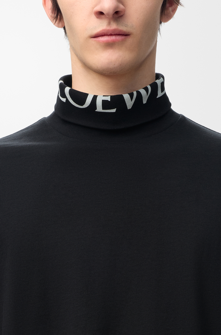 LOEWE Top in cotton Black