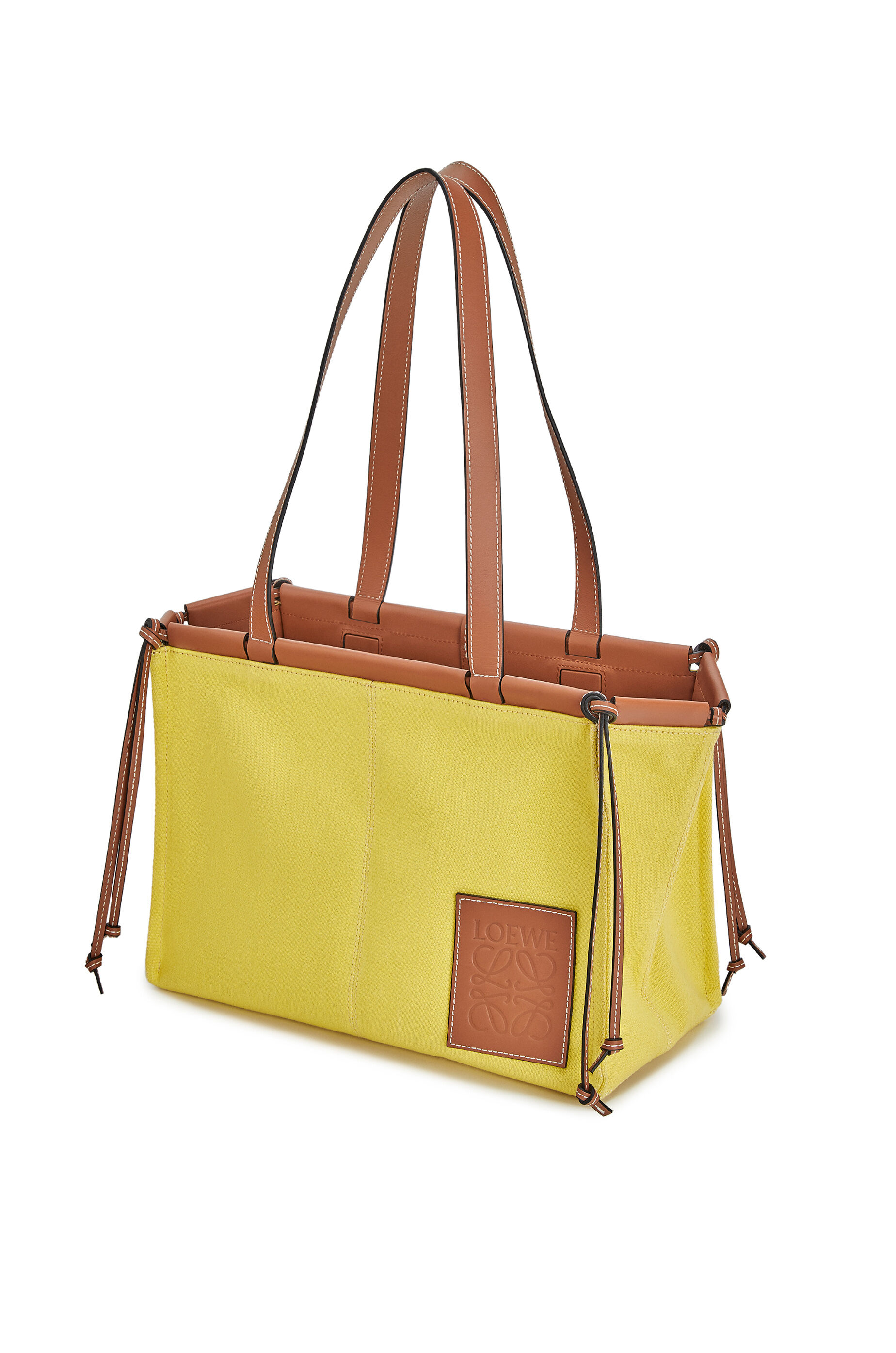 LOEWE ロエベ トートバッグ クッショントート キャンバス カーフ