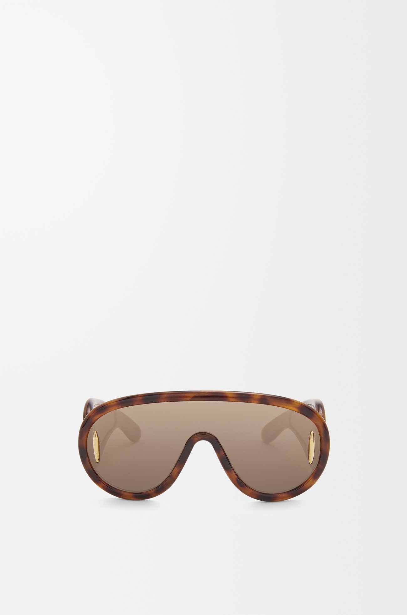 LOEWE Wave mask sunglasses Havana