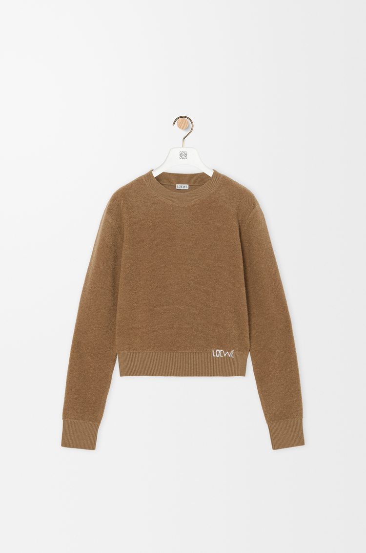LOEWE Sweater in wool Camel
