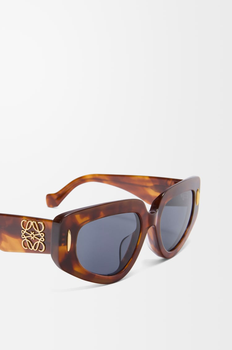 LOEWE バタフライ スクリーン サングラス スモール フレームドハバナ