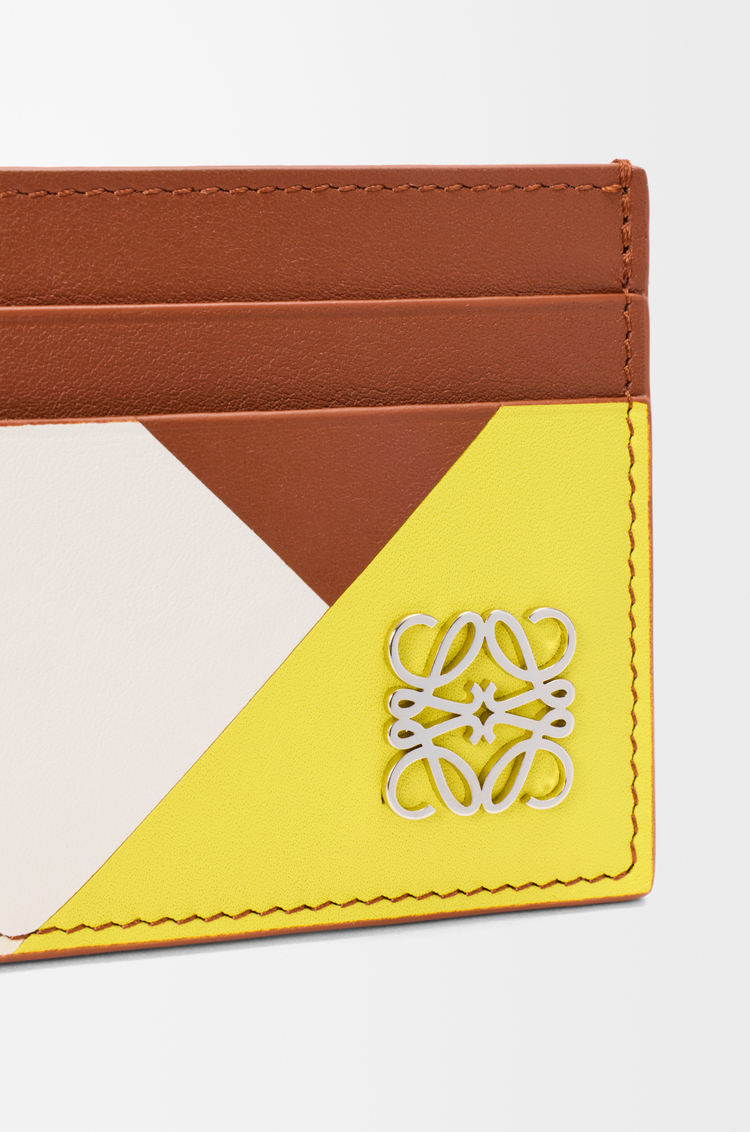 LOEWE Tarjetero Anagram en piel de ternera lisa Ardilla Multicolor