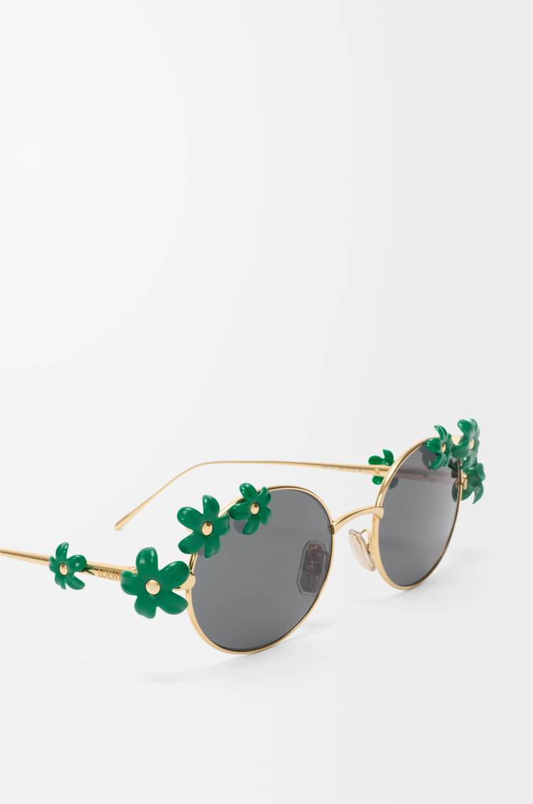 LOEWE Daisy Field 太阳镜 翡翠绿
