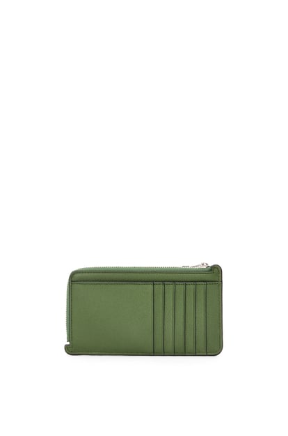 LOEWE Puzzle long coin cardholder in classic calfskin 獵人綠 plp_rd