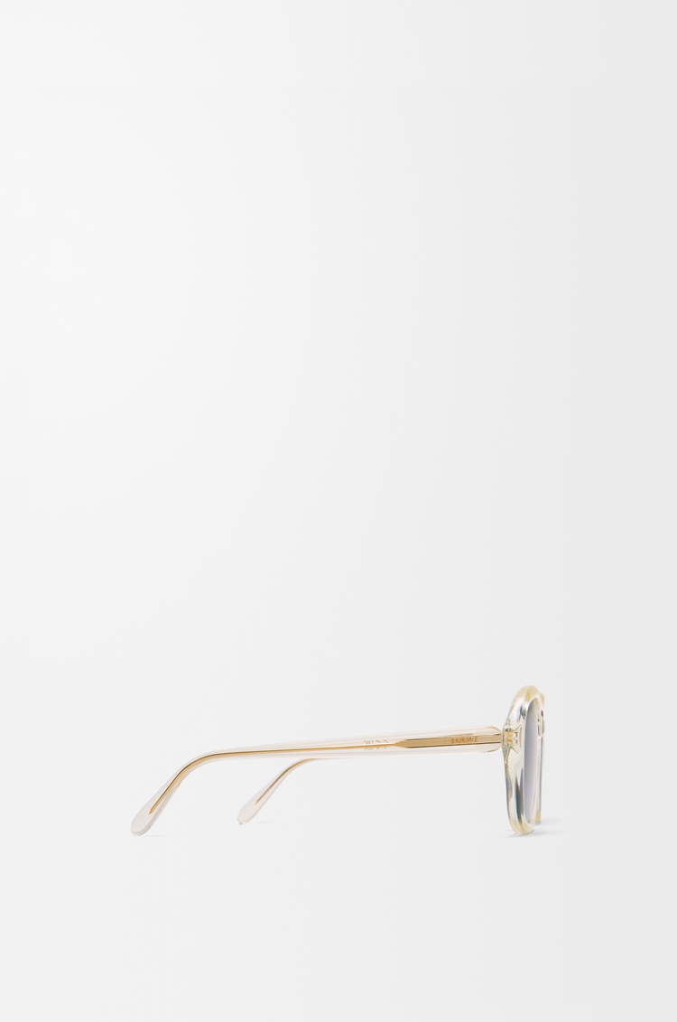 LOEWE Alpha Slim sunglasses Champagne