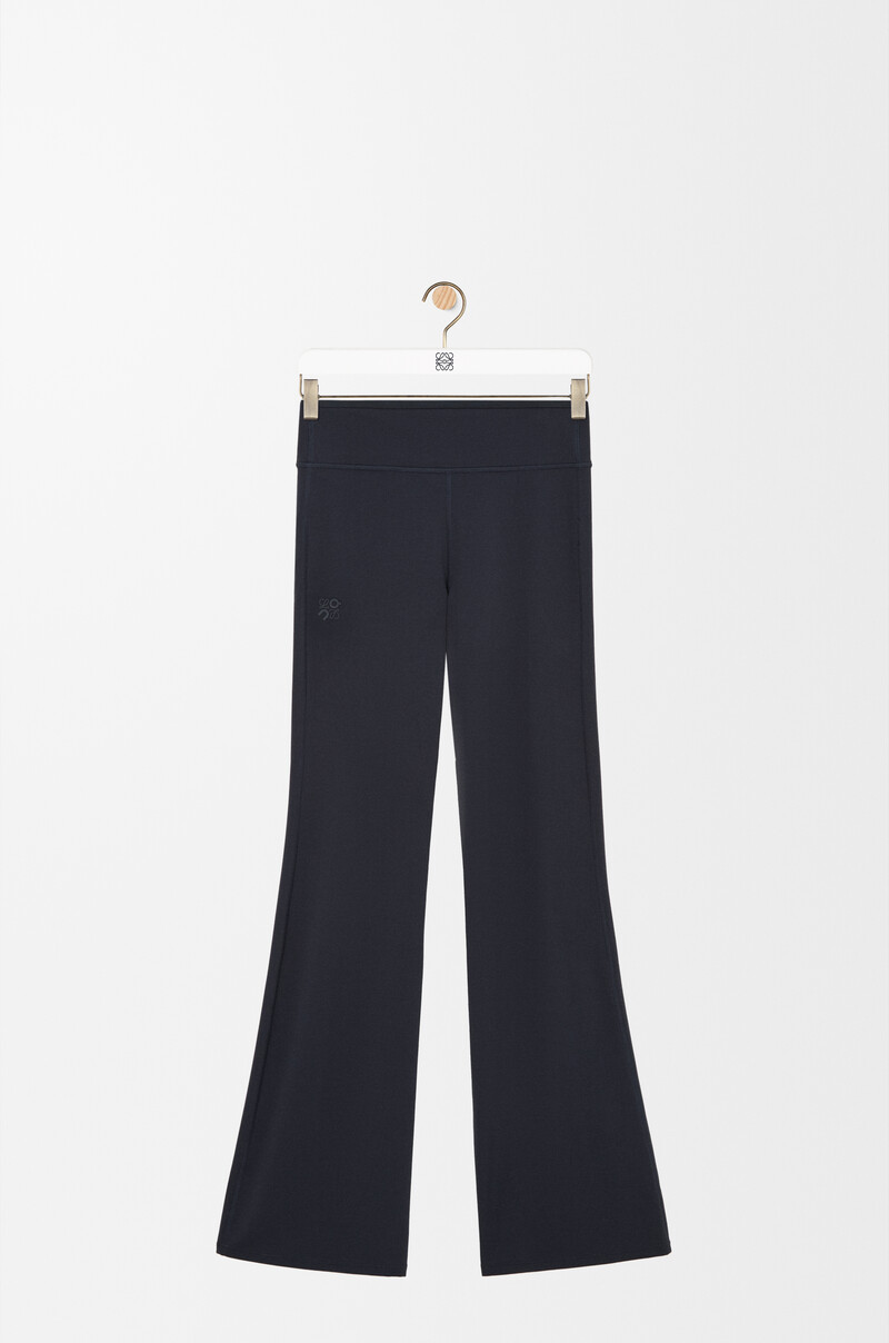Bootleg trousers in stretch jersey by LOEWE