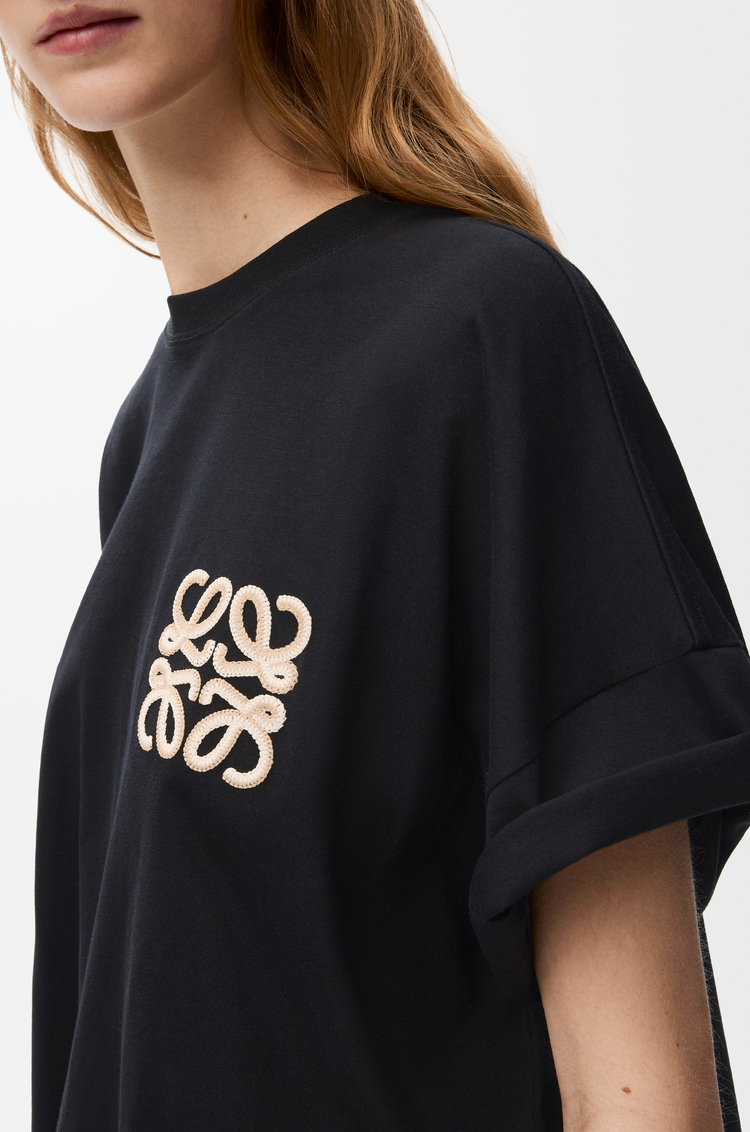 LOEWE Boxy fit T-shirt in cotton Black