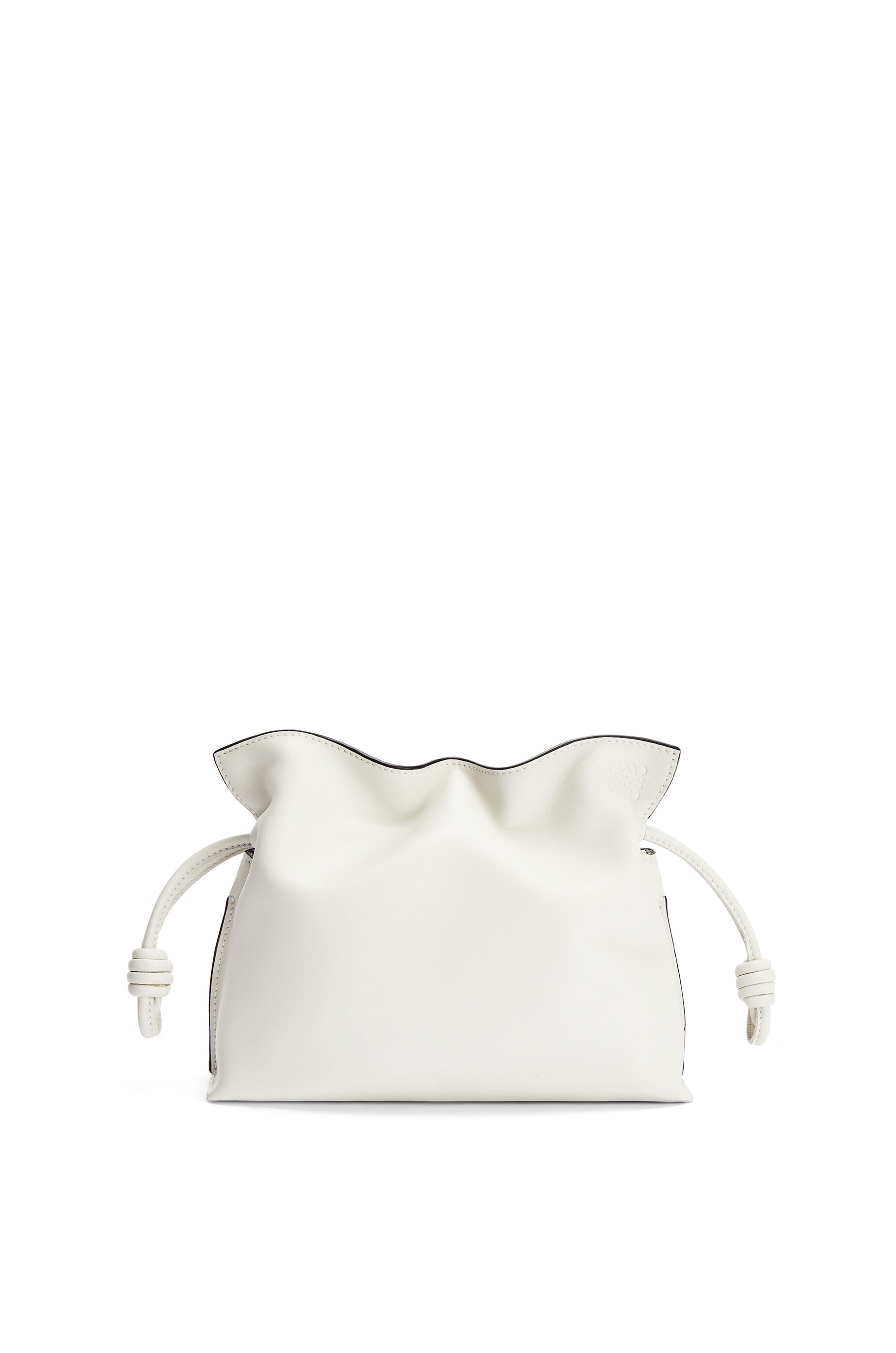 フラメンコクラッチ ミニ (ナパ カーフ) ソフトホワイト - LOEWE フラメンコクラッチ ミニ (ナパ カーフ) ソフトホワイト - LOEWE
