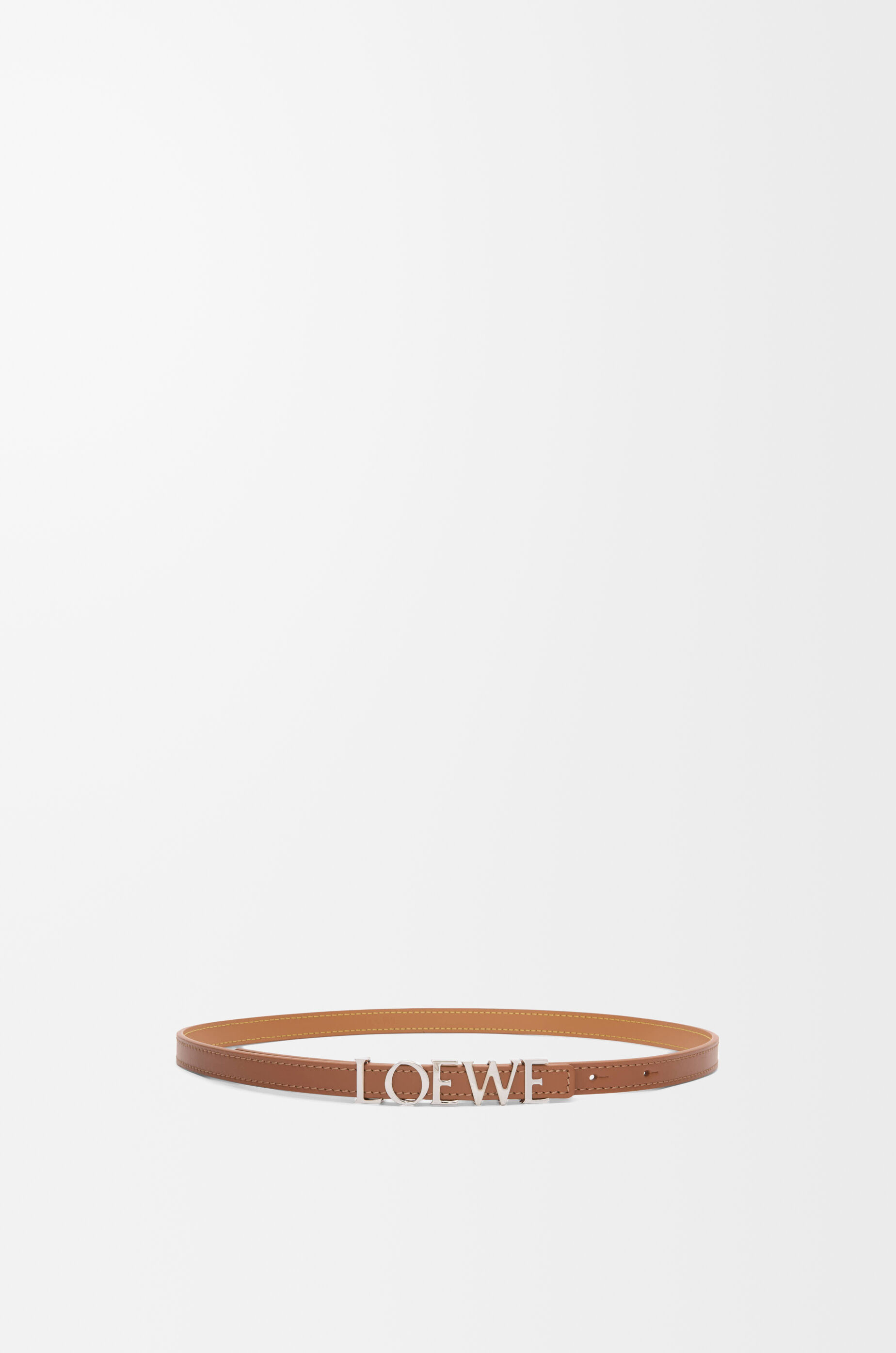 ロエベ ベルト（スムースカーフ） ブラウン - LOEWE