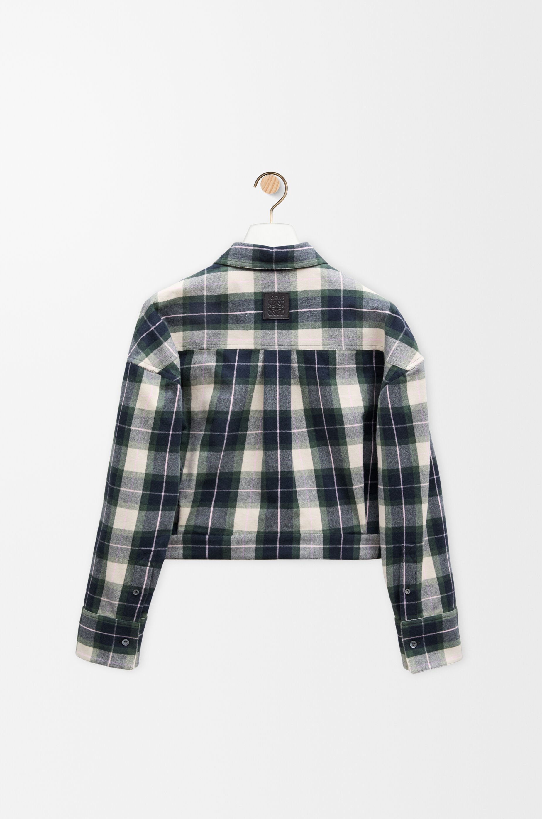 【NEW限定品】 クロップド シャツ（コットン） グリーン - LOEWE トップス