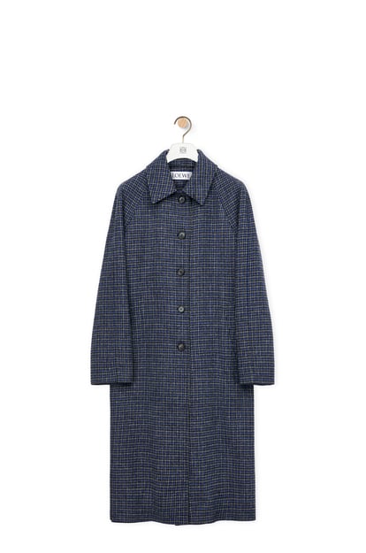 LOEWE Coat in wool 黑色/藍色/灰色 plp_rd