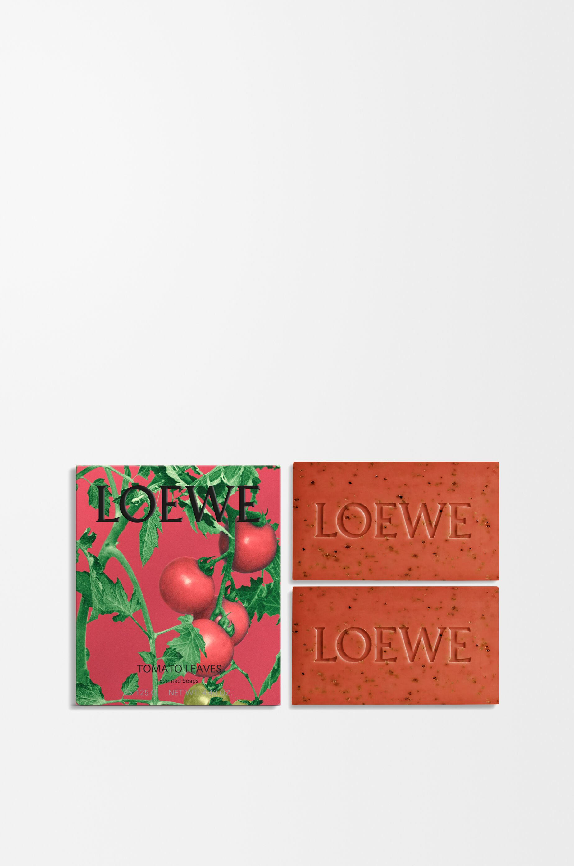 Tomato Leaves soap bar duo set Red - LOEWE