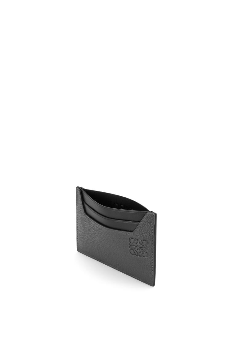 LOEWE Plain cardholder in soft grained calfskin Anthracite pdp_rd