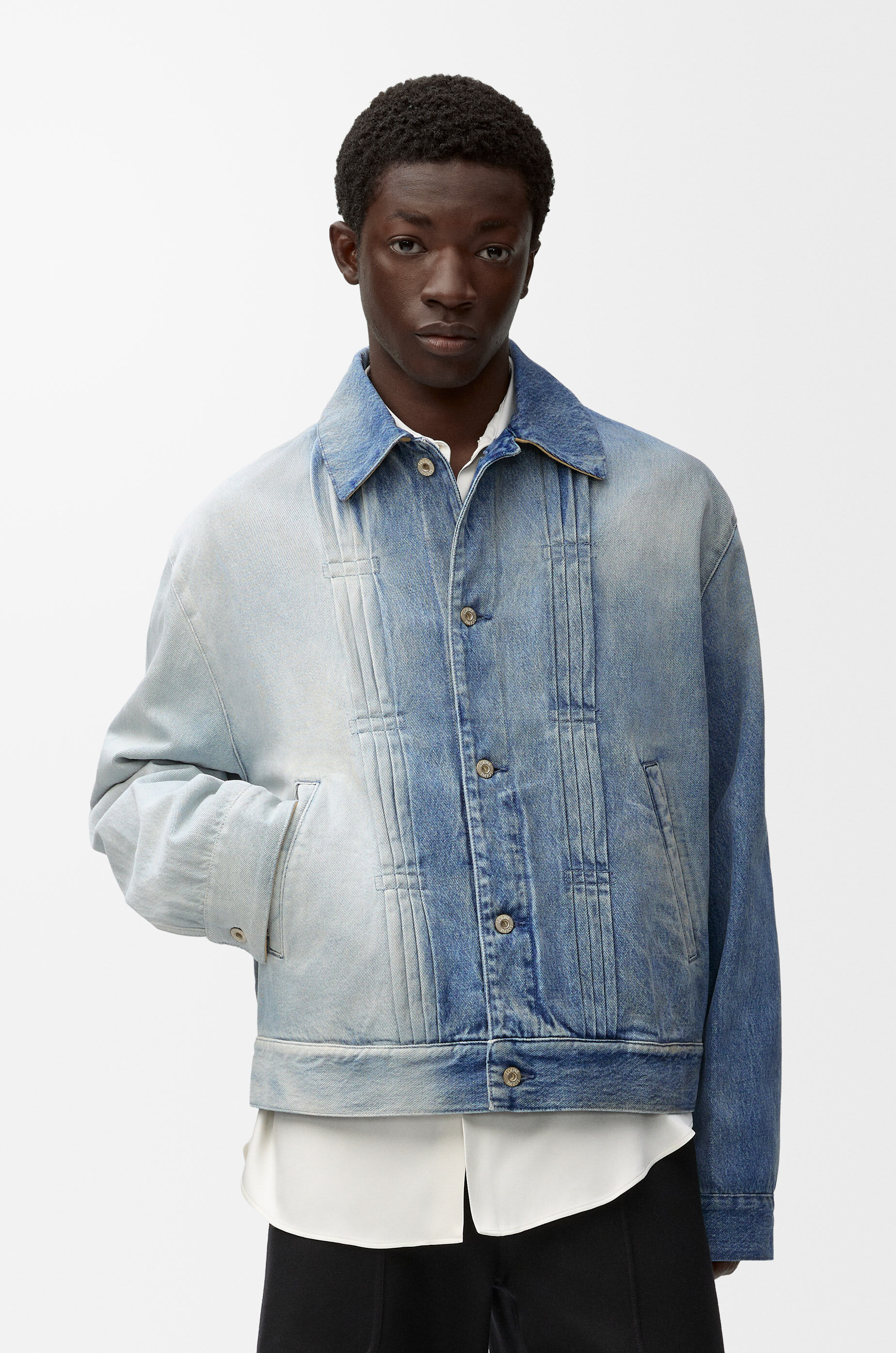 Jacket in denim White - LOEWE