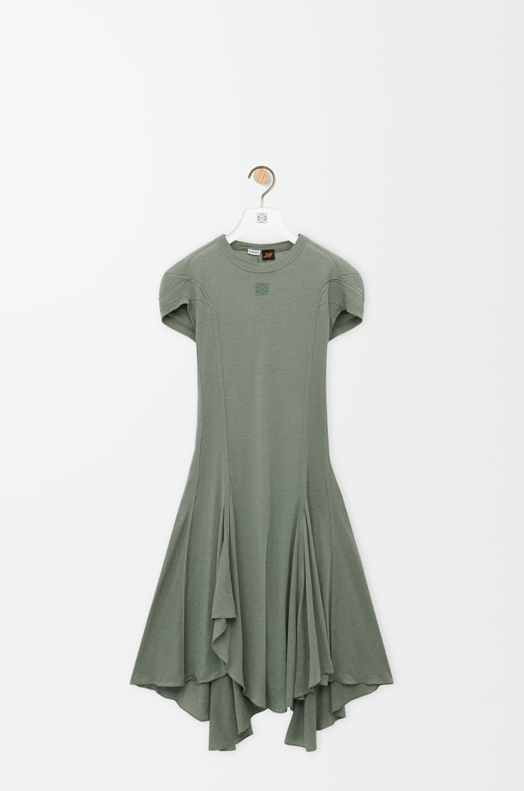 LOEWE Dress in cotton blend Sage