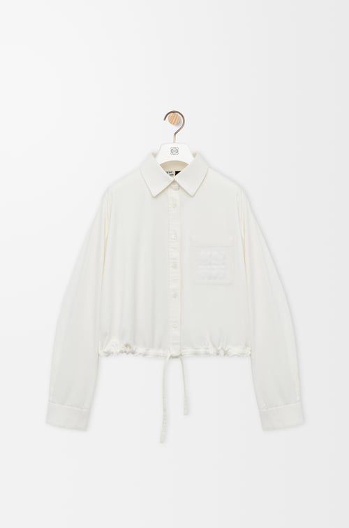 LOEWE Camisa en denim Blanco