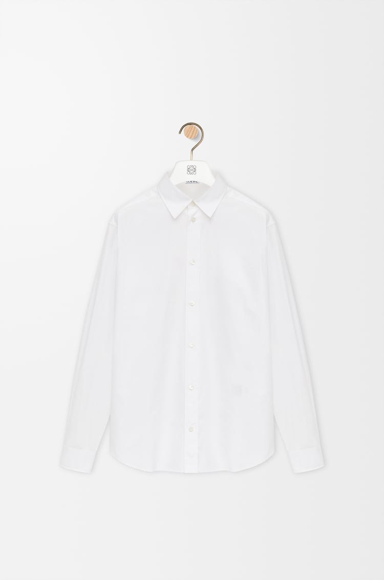 LOEWE Camisa en algodón Blanco