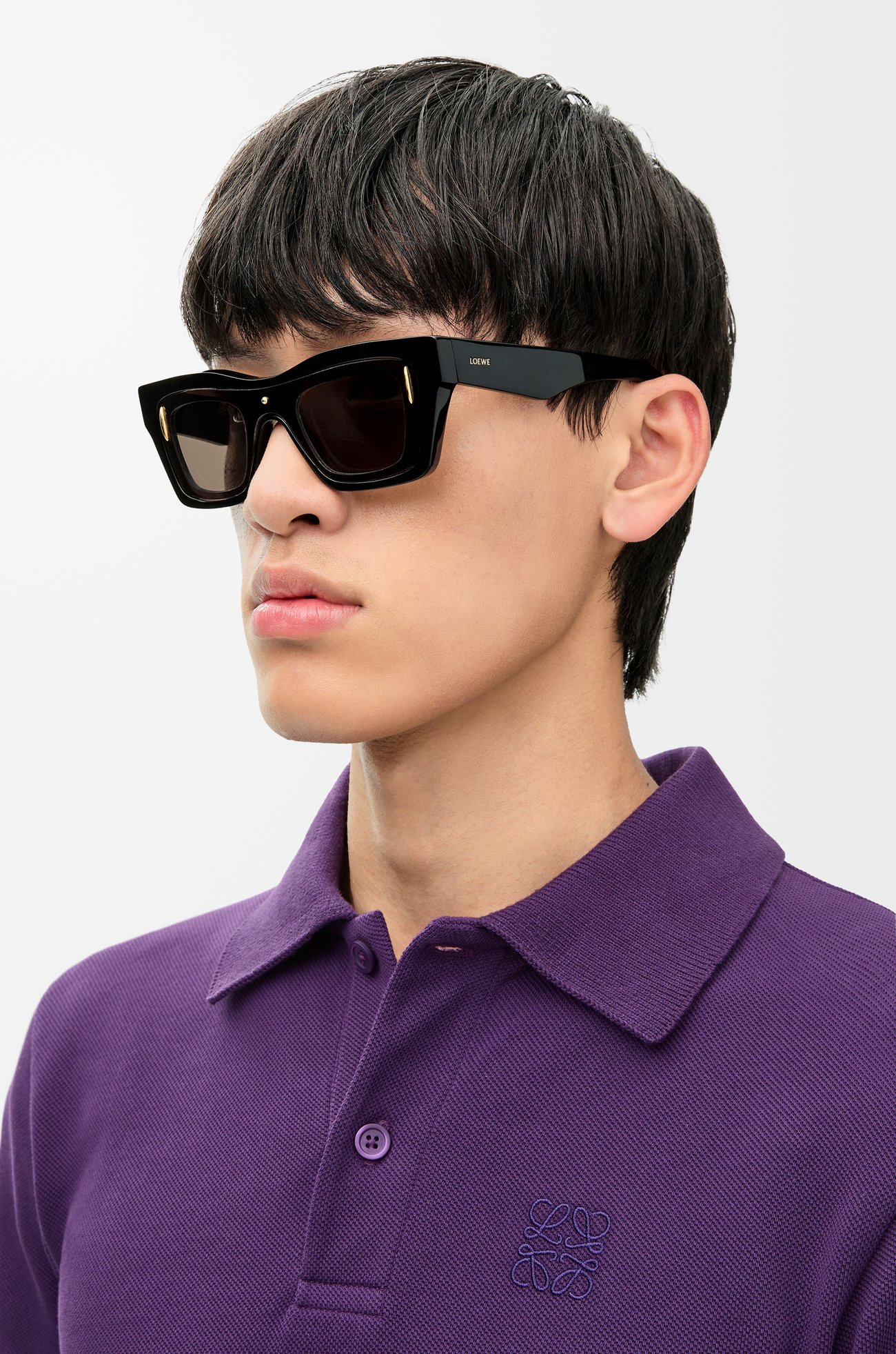 LOEWE Gafas de sol Cinema de doble capa Negro